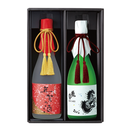 宝寿 年賀の酒・干支ラベル ギフトセット