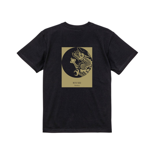 Tシャツ 龍勢ロゴ [ゴールド]