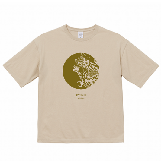 Tシャツ 龍勢ロゴ [ベージュ]