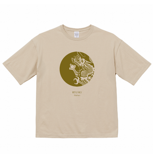 Tシャツ 龍勢ロゴ [ベージュ]