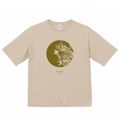 Tシャツ 龍勢ロゴ [ベージュ]